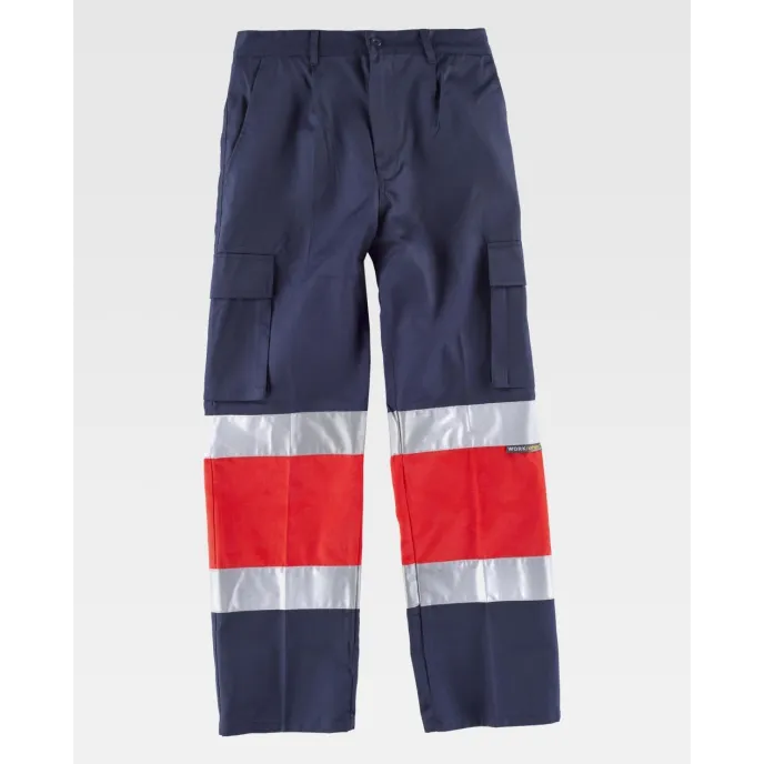 Pantalone da Lavoro Combinato Alta Visibilità C4057 - Workteam