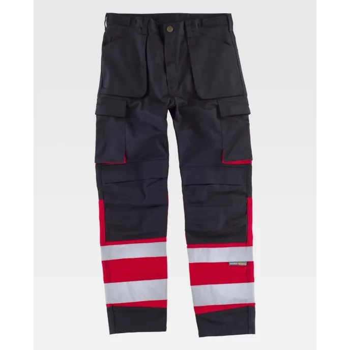 Pantalone da Lavoro Multitasche Alta Visibilità C2919 - Workteam