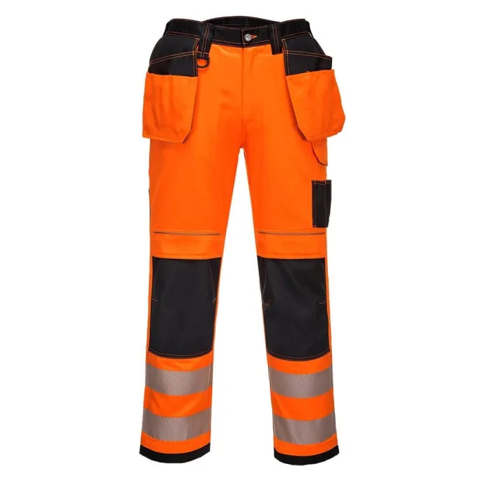 Pantalone da Lavoro Stretch Holster Alta Visibilita Portwest PW306