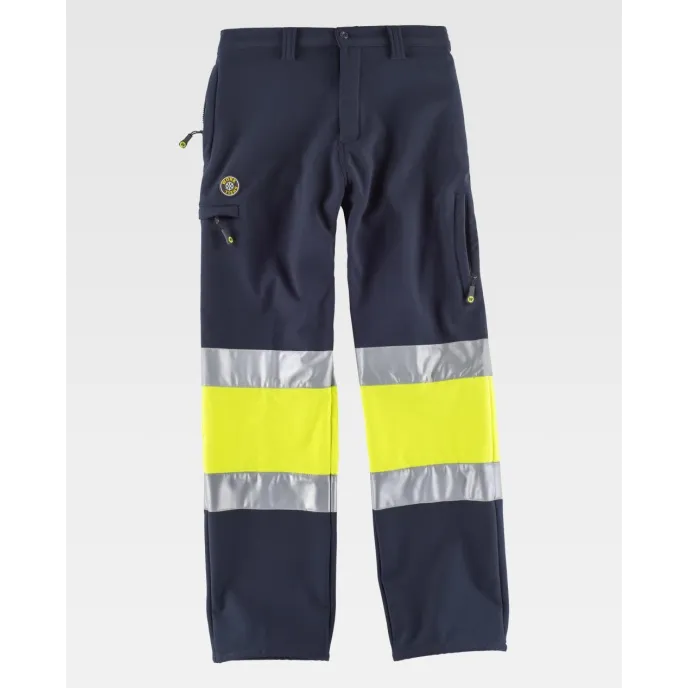 Pantalone da Lavoro Workshell Alta Visibilità S9820 - Workteam