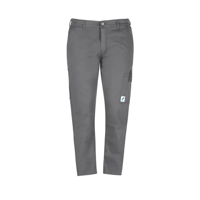 Pantalone Economico Grigio Multitasche Cotone 100% Massaua