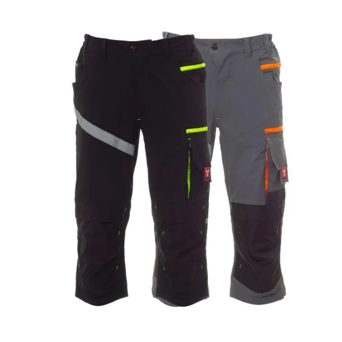 Pantalone Unisex da Lavoro 3/4 Multitasche Stretch Payper Next 4W Pirate
