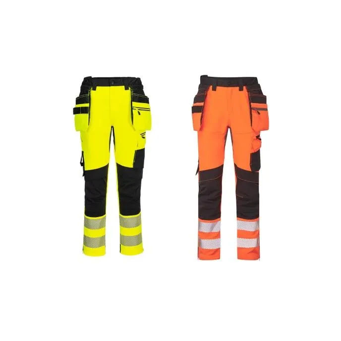 Pantaloni da Lavoro Alta Visibilità Craft Portwest Holster DX4 Stretch DX454