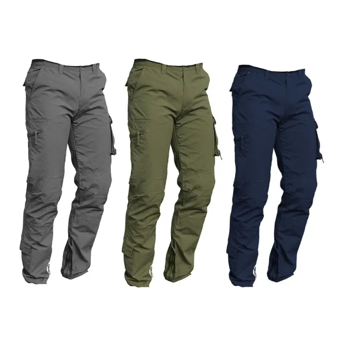 Pantaloni da lavoro ISSA RAPTOR in cotone 100% Multitasche