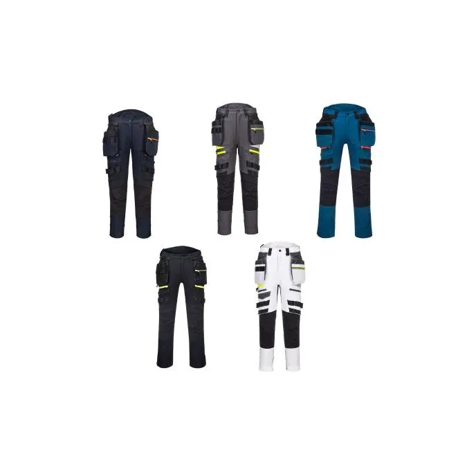 Pantaloni da Lavoro Holster da Donna Portwest DX4 Multitasche Stretch DX452