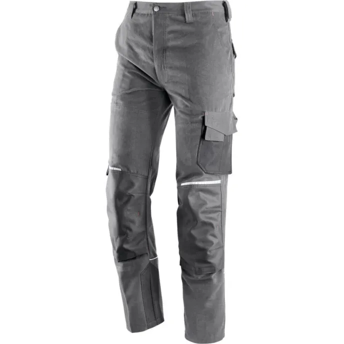 Pantaloni da lavoro Multitasche 100% Cotone New Carpenter GB Neri
