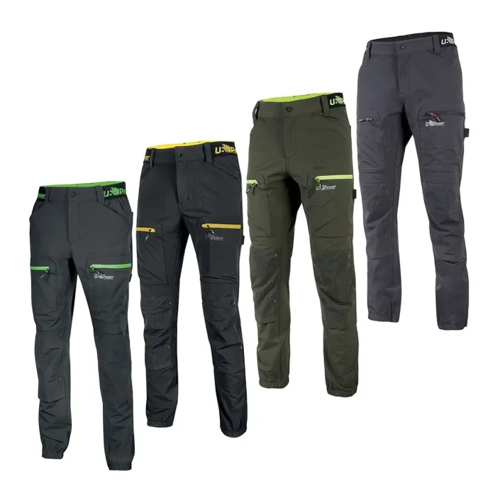 Pantaloni da Lavoro Stretch Multitasche U-Power Harmony FU281