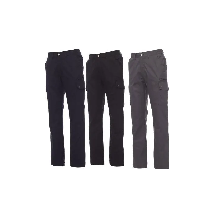 Pantaloni Invernali Forest Polar Multitasche in Cotone Foderati - Payper