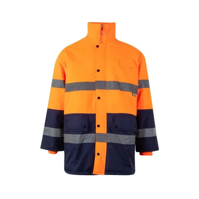 Parka bicolore da Lavoro Alta Visibilità Multitasche Velilla 166