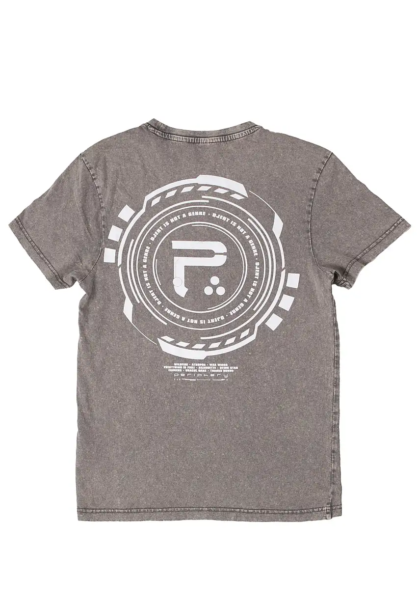 Periphery - Djent Is Not A Genre Tracklist Asphalt Acid Wash - T-Shirt