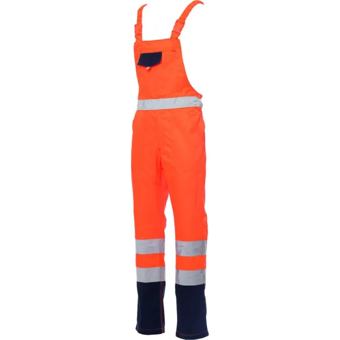 Pettorina bicolore da lavoro Alta Visibilità Multitasche Payper Skill