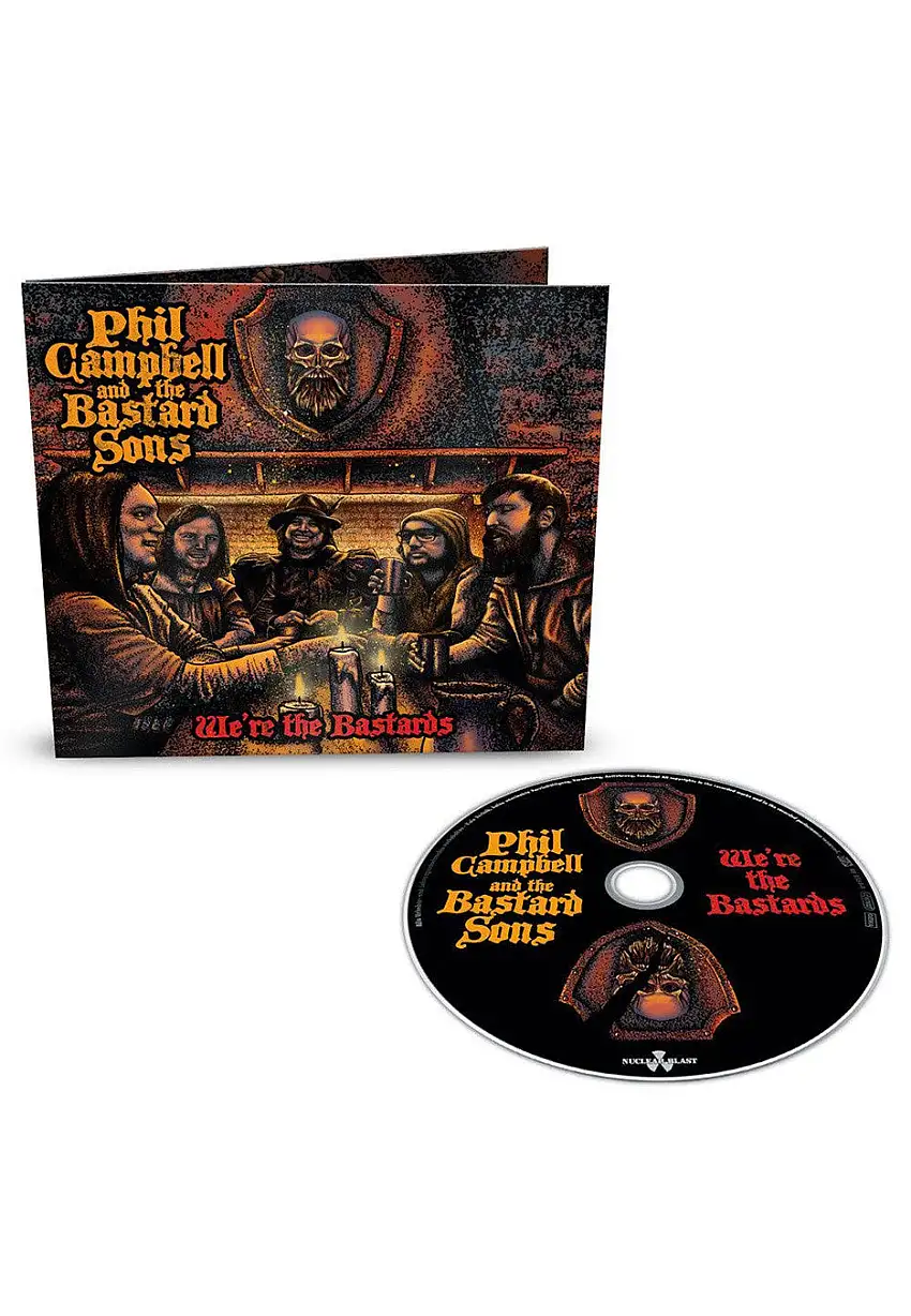 Phil Campbell And The Bastard Sons - We're The Bastards - Digipak CD
