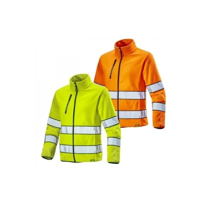 Pile da lavoro full zip alta visibilità Sweat Pile HV 702.172119