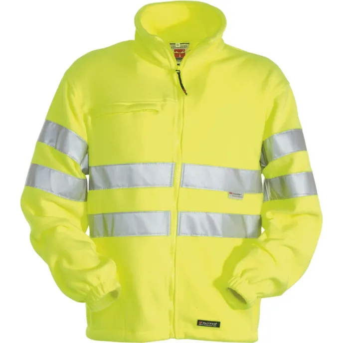 Pile zip lunga da lavoro Alta Visibilità Multitasche Payper Light