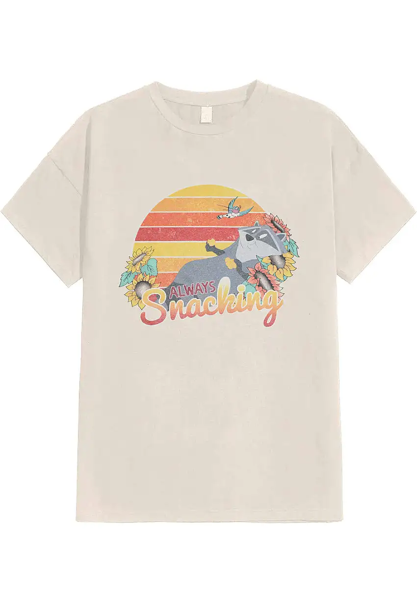 Pocahontas - Meeko Snacks Beige - T-Shirt