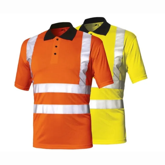 Polo Basic Alta Visibilità ISSA LINE - 08184