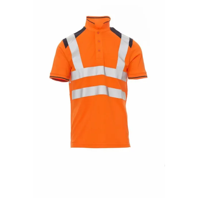 Polo bicolore da lavoro Alta Visibilità Payper Guard+