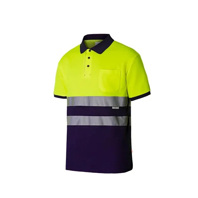 Polo bicolore da Lavoro Alta Visibilità Velilla 305513
