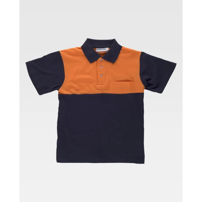 Polo da Lavoro 100% Cotone Alta Visibilità C3840 - Workteam