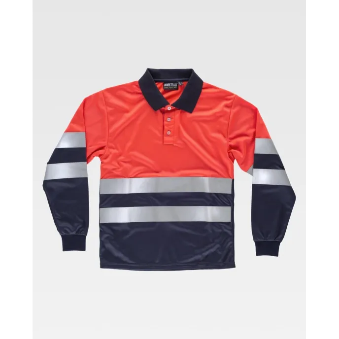 Polo da Lavoro Alta Visibilità M/L C3877 - Workteam