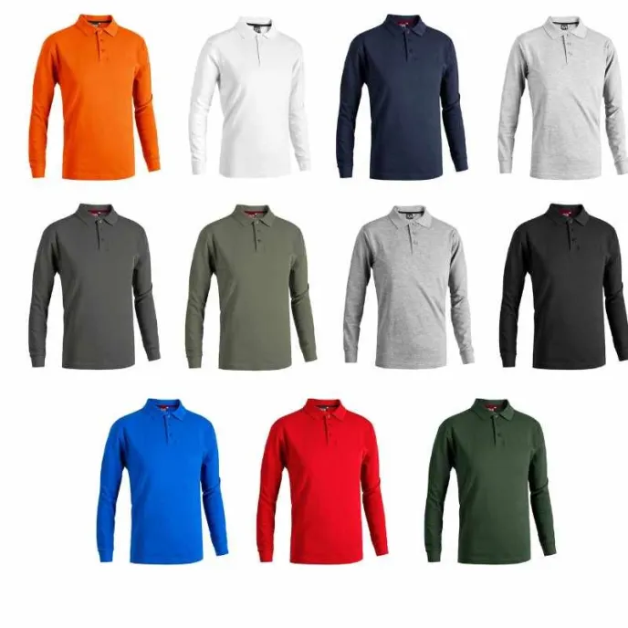 Polo da Lavoro Manica Lunga 100% Cotone Sottozero Becker E0406