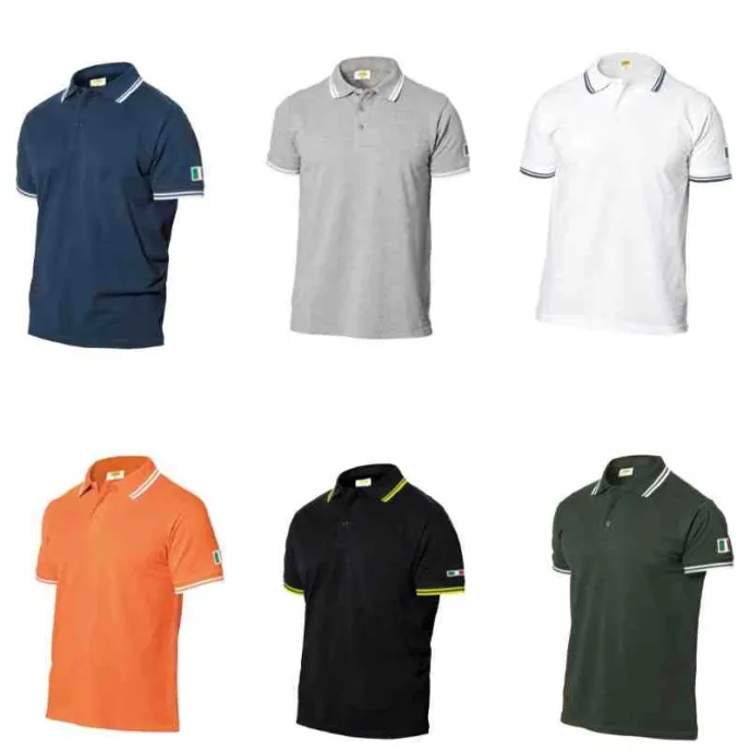 Polo da Lavoro maniche corte Logica 100% Cotone SUMMER/1-L