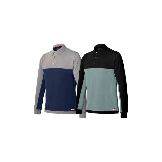 Polo stretch manica lunga Issa Line - 8776