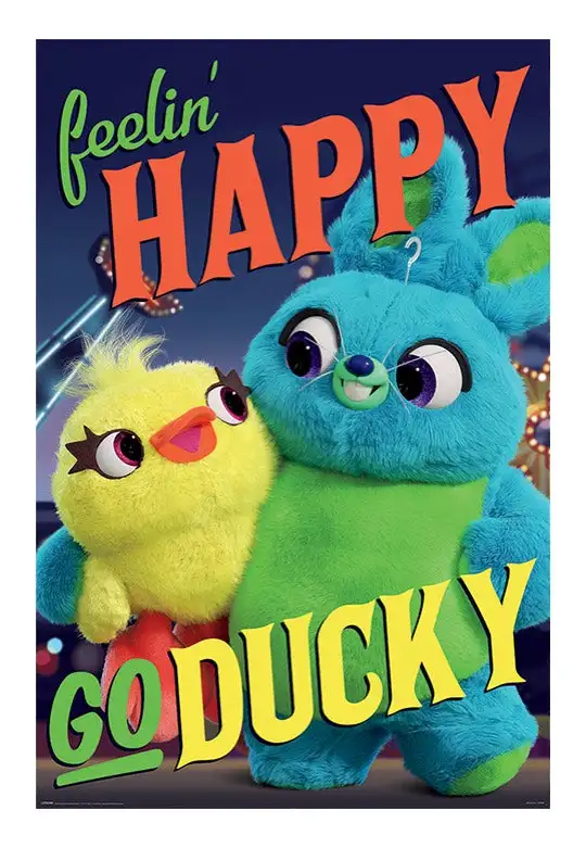 Toy Story - Happy-Go-Ducky - Poster