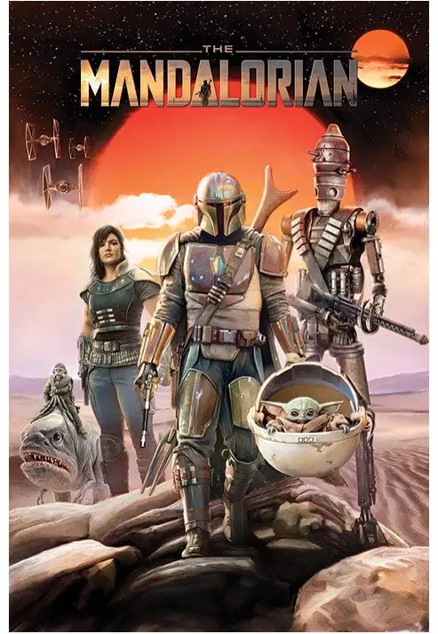 The Mandalorian - Group Maxi - Poster