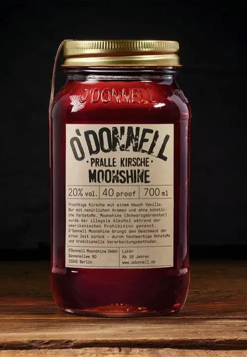 O'Donnell Moonshine - Pralle Kirsche - Liquore