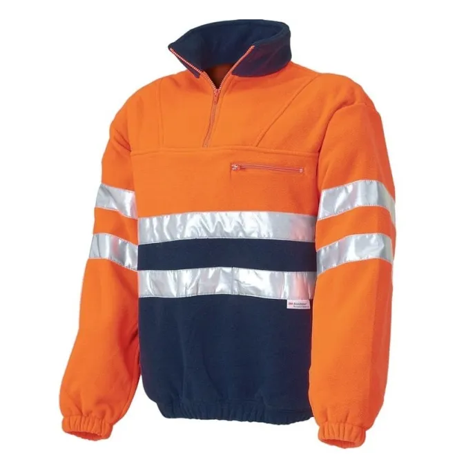 Pullover AV bicolore Alta Visibilità ISSA LINE - 04053