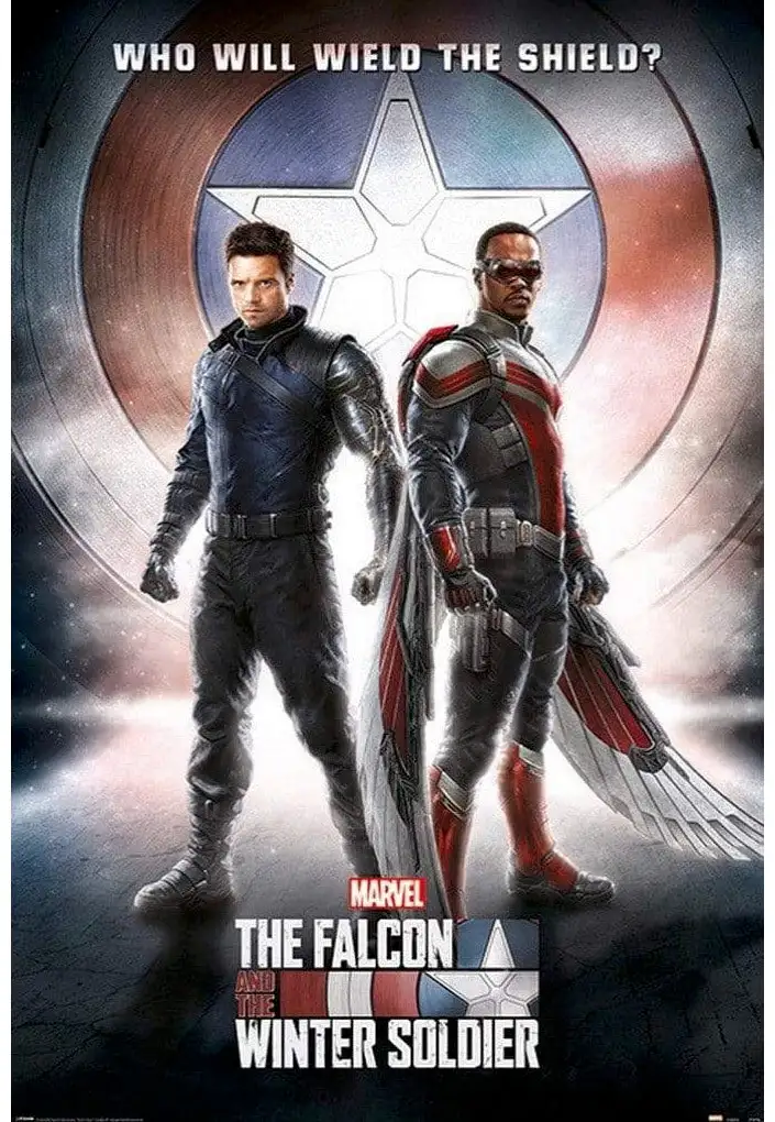 The Falcon & The Winter Soldier - Wield The Shield Maxi - Poster