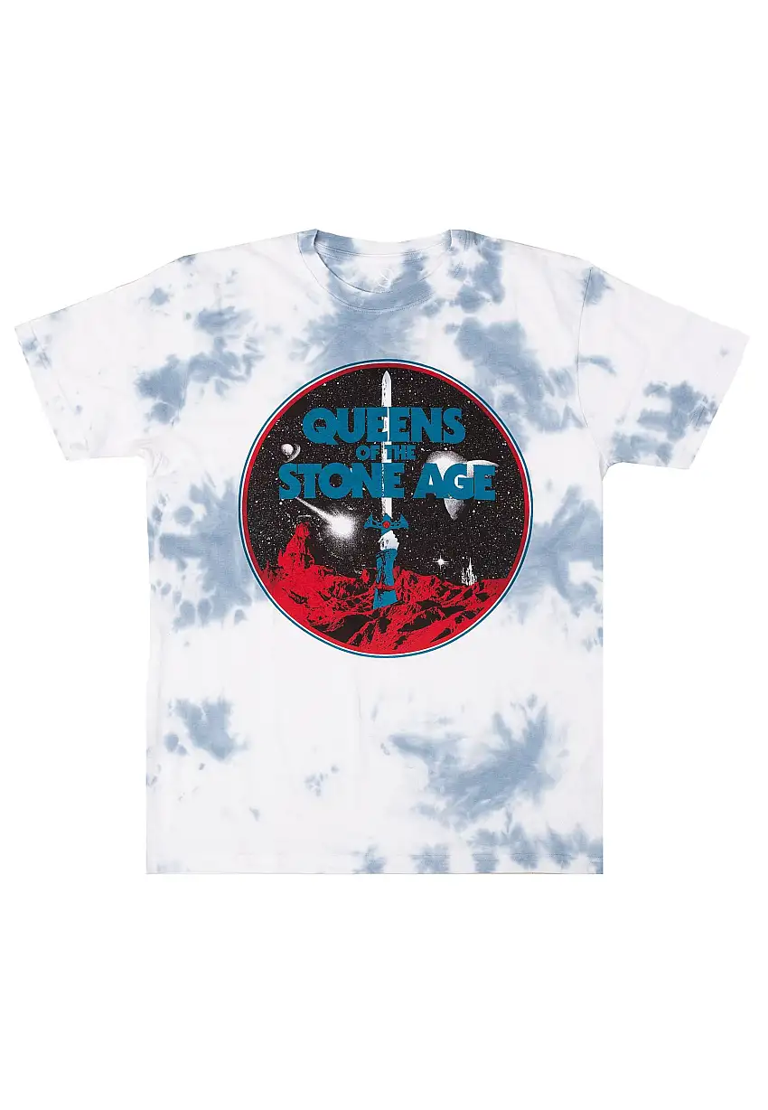 Queens Of The Stone Age - Branca Sword Dip-Dye - T-Shirt