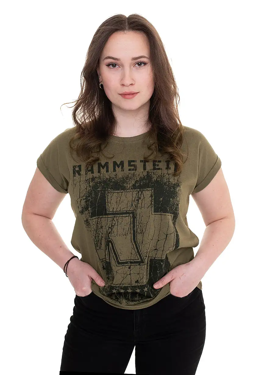 Rammstein - 6 Herzen Oliv - Girly