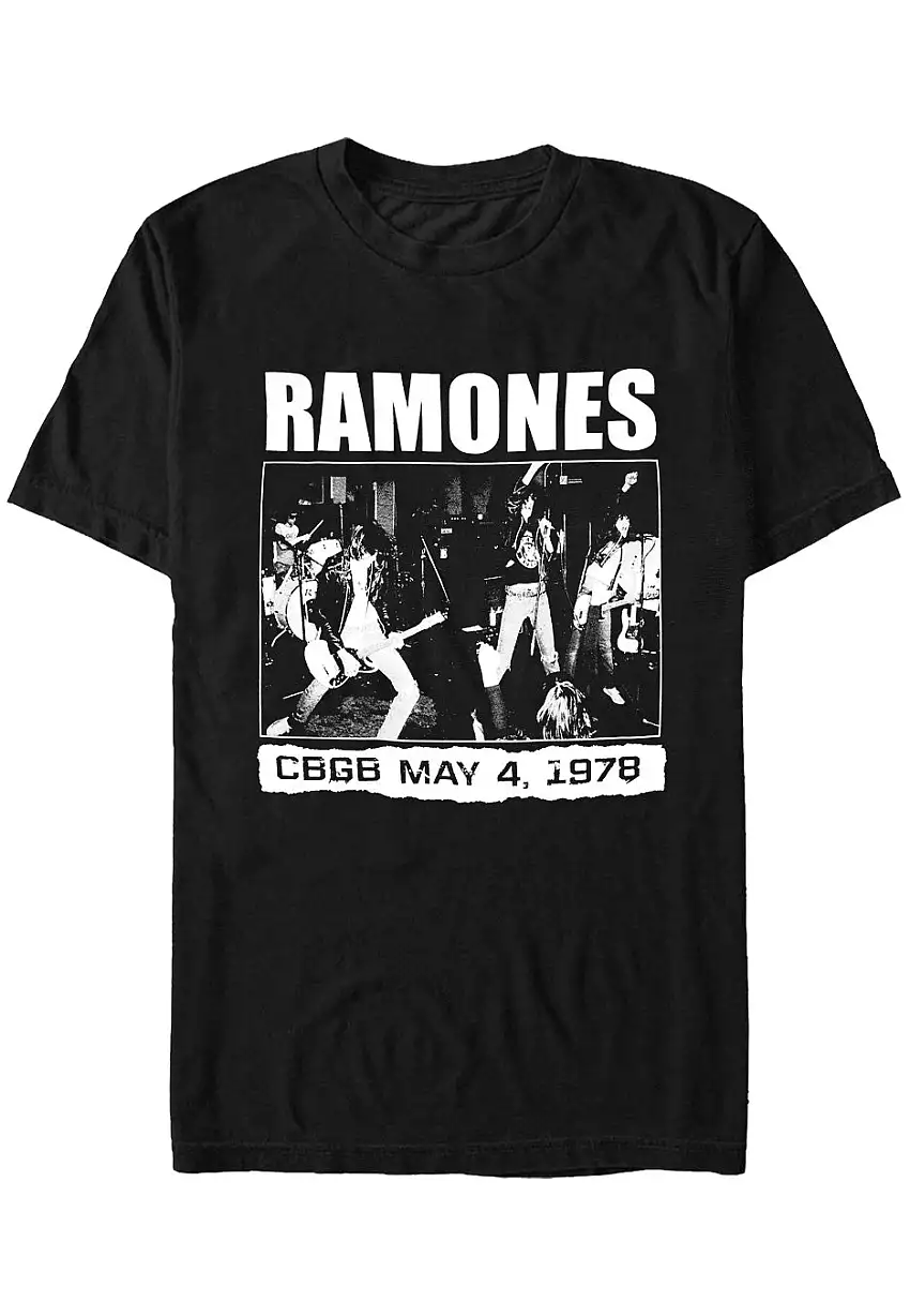 Ramones - CBGB 1978 - T-Shirt