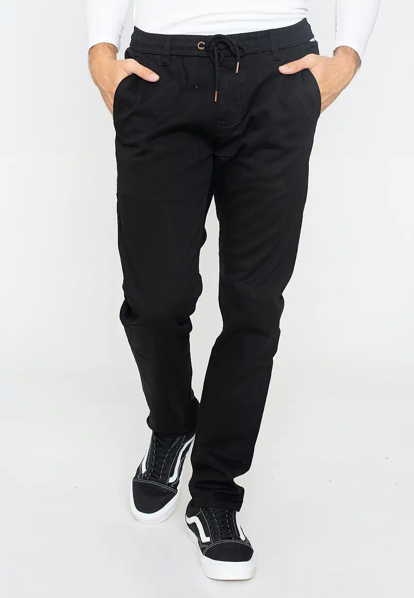 REELL - Reflex Easy Black - Pantaloni