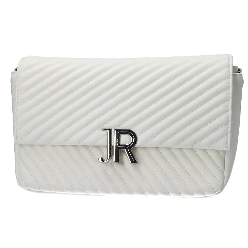 LEATHER SHOULDER BAG ANGUSI Bianco
