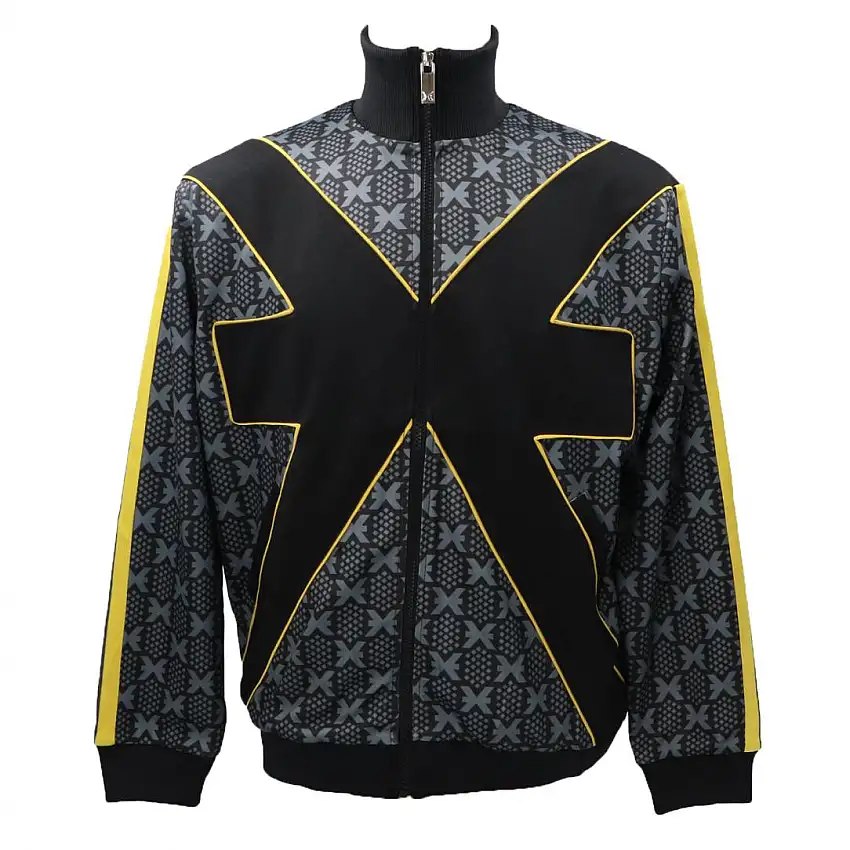 Sweatshirt Duil UMP24191FE BENATI Nero Giallo