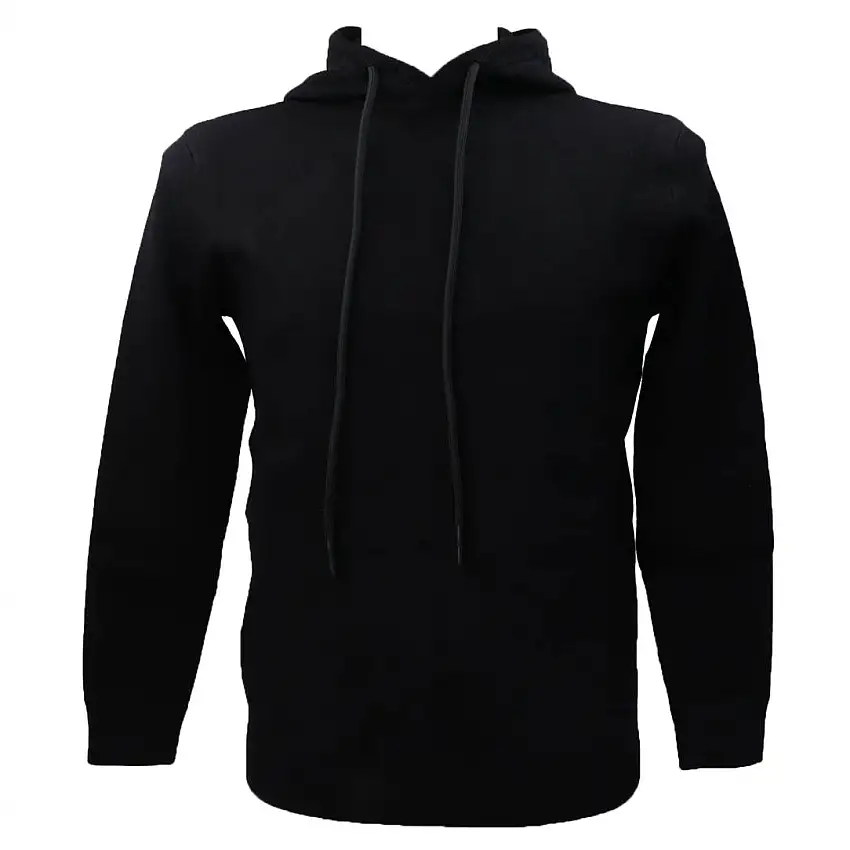 SWEATSHIRT RIGUADO Nero