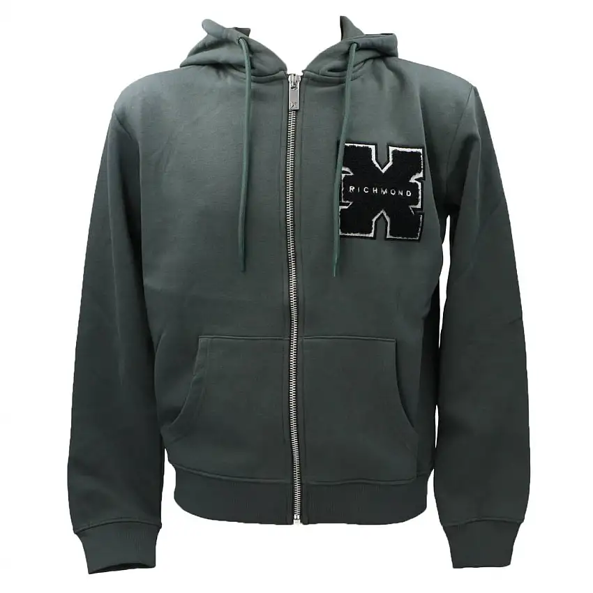 SWEATSHIRT ZIP TRISON Verde