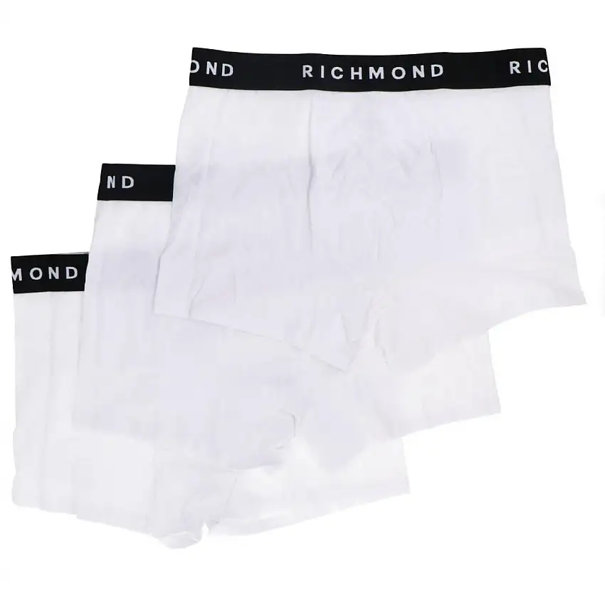 TRIPACK TRUNKS Bianco Nero