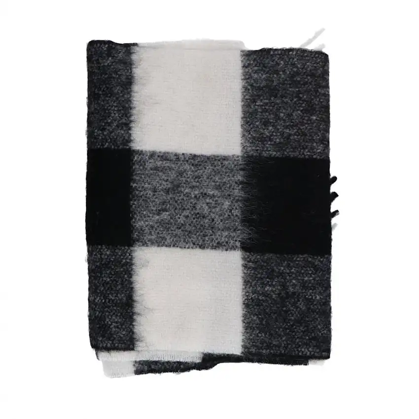 SCARF BOOTLY CAIQUE Bianco Nero
