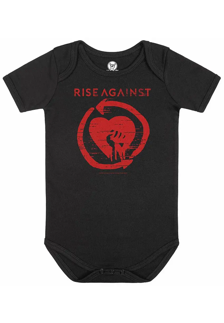 Rise Against - Red Heartfist Babygrow - Bodysuit