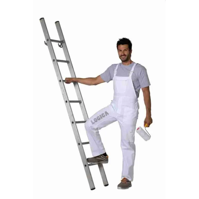 Salopette da Lavoro Multitasche 100% cotone Logica 9035BIANCO-L