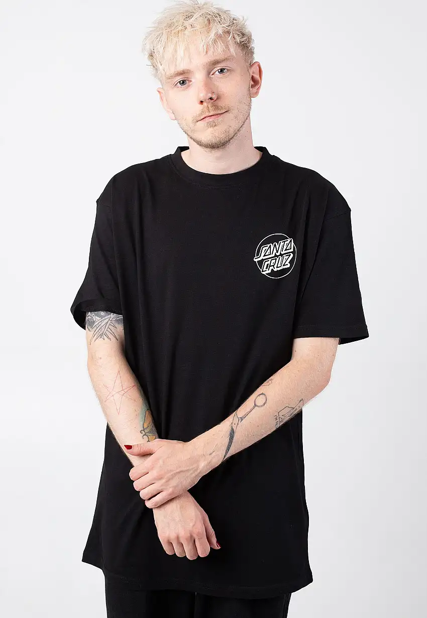 Santa Cruz - Kendall Atomic Black - T-Shirt