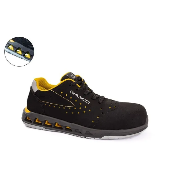 Scarpe Antinfortunistiche Basse Metalfree Giasco COMET S1PL FO SR 3L182NG