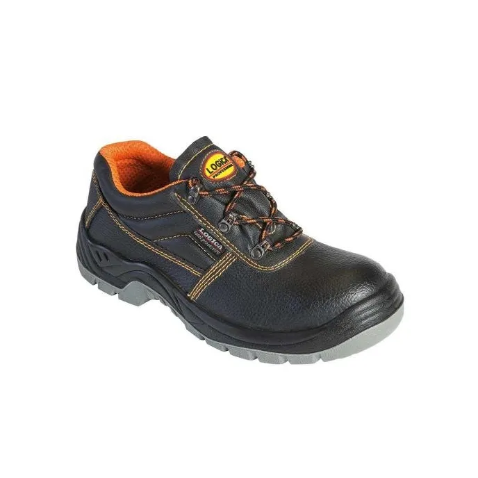 Scarpe antinfortunistiche Basse Pelle Nera Logica S3 SRC ST29-44