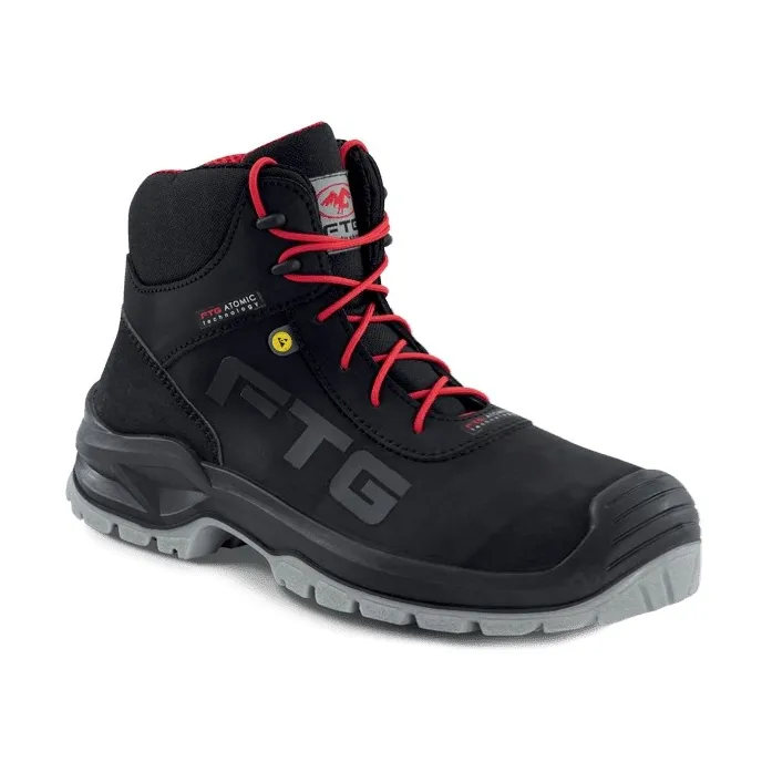 Scarpe antinfortunistiche FTG Gladiator S3 SRC ESD Alte Invernali Idrorepellenti Antiscivolo Resistenti Scarponi