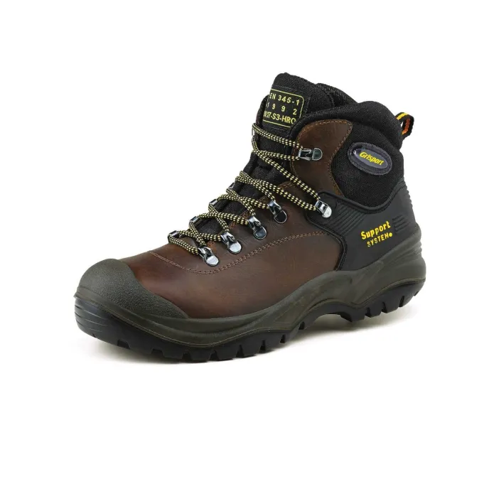 Scarpe antinfortunistiche Grisport Hard Work-Safety Cortina S3 HRO HI SRC 703 LD17