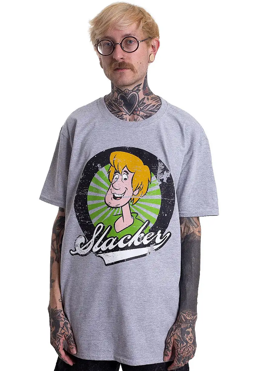Scooby Doo - Shaggy The Slacker Grey - T-Shirt